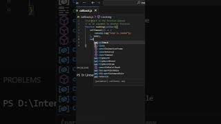 Callback in JavaScript | Easy Callback example for beginners #javascript #tutorial #webprogrammer