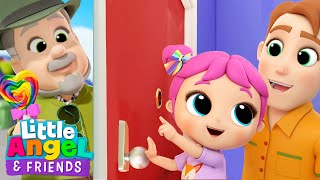 Who's At The Door? | Little Angel And Friends Kid Songs