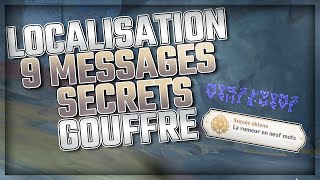 La rumeur en neuf mots | LOCALISATION 9 MESSAGES SECRETS | Succès caché GOUFFRE | Genshin Impact