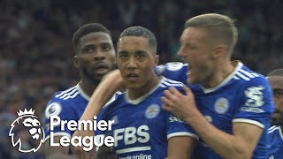 Youri Tielemans' chip pulls Leicester City level with Man United | Premier League | NBC Sports