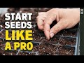 How To Start Seeds Like A PRO Market Gardener | 5 Keys For Success