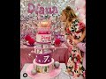 diana and her birthday cake