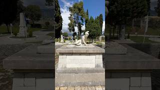 The grave of Souliot chieftain Markos Botsaris, hero of the Greek War of Independence (1821-1829)