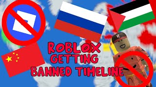 Roblox VS the World Global Bans & Restrictions Timeline (2018–2025)