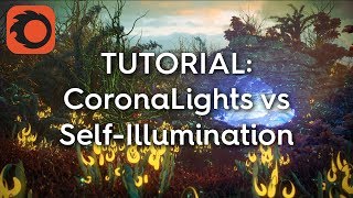 TUTORIAL: Corona Lights vs Self-Illumination - Part 2