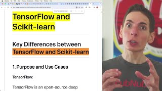 TensorFlow vs Scikit learn Machine Learning Frameworks