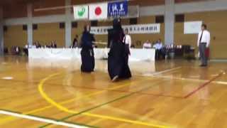 2015年市町村剣道大会男子団体決勝先鋒