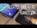 Alcatel's new Idol 4 and 4s are hot pieces of art: hands-on