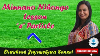 N5 Grammar Sinhala  |Japanese in Sinhala|සිංහලෙන් ජපන් ඉගෙනගමු | How to use particle 