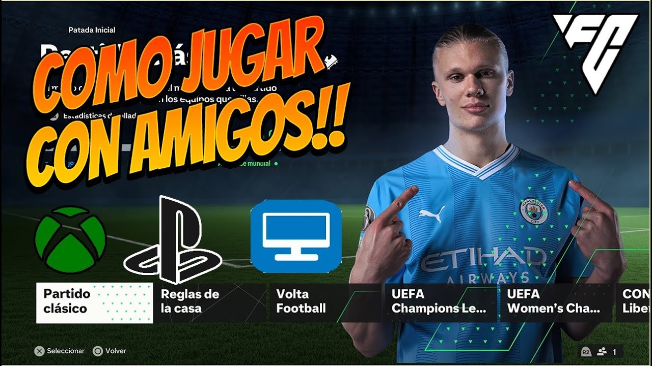 Como JUGAR ONLINE Con AMIGOS EA SPORTS FC 24 FÁCIL Y RÁPIDO - YouTube