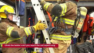 Ladder Component Identification and 10M Ladder Climb