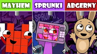 Incredibox Sprunki Mayhem VS Abgerny Mayhem VS Pibble Mayhem | Special Version! (NEW MOD)