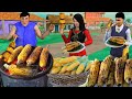 Greedy Tandoori Sweet Corn Wala Fried Corn Street Food Hindi Kahaniya Moral Stories Comedy Video