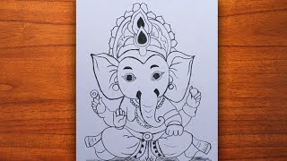 Ganesh ji ki art kaise banaye how to make easily ganesh ji art /rp artist