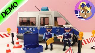 Σετ παιχνιδιού Playmobil :Το λεωφορείο της αστυνομίας!