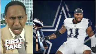 FIRST TAKE | Arrogant and pathetic! - Stephen A. on Micah Parsons says Cowboys will win SB next year