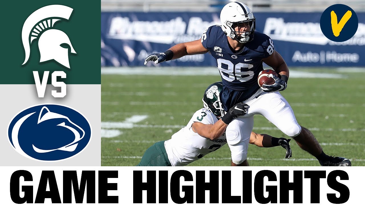 Michigan State Vs Penn State Highlights Highlights | College Football ...