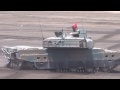 平成25年度富士総合火力演習 10式戦車スラローム射撃 20aug.2013