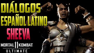 Mortal Kombat 11 Ultimate | Diálogos de Sheeva en Español Latino |