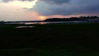 Thuga badra river in Harihara