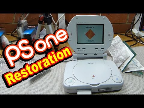 PS One testing, disassembly and restoration PS One testing, disassembly and restoration