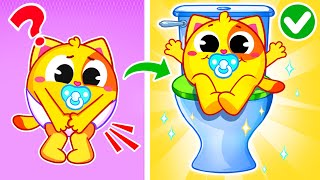 Go to the Potty for Kids | Funny Song For Baby \u0026 Nursery Rhymes by Toddler Zoo