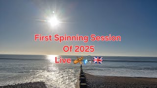 KayakDanglerUK is live Spinning for the first time 2025, chilly with no fish 🐟