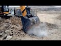 liugong excavator product demonstration