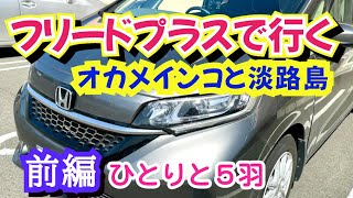 フリード＋でオカメインコと淡路島を駆ける美味しい旅⭐︎【前編】