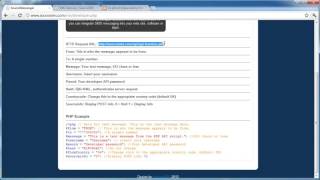 PHP Tutorials Sending SMS Messages with PHP Part 1 2