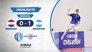CA FUTSAL 2024 | PARAGUAY 0 - 1 ARGENTINA  |  Highlights