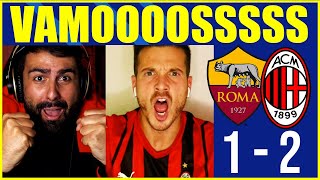 VAMOOOOOSSS!!!! ROMA - MILAN: 1-2 // POST PARTITA