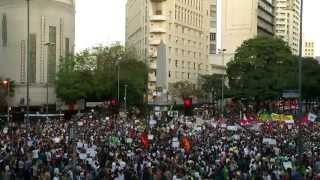 Bloco 1 imagens Manifestação em BH 20/06/2013