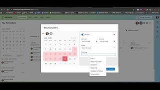 COMPUTER Block Out Dates