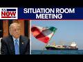 Iran war: Trump to meet with security officials, warns Iran to make a deal