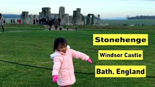 London family itinerary. Windsor Castle - Stonehenge - Bath. Golden Tours Day Trip from London