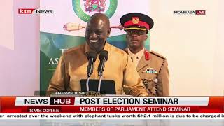 President Ruto attends post election seminar in Mombasa
