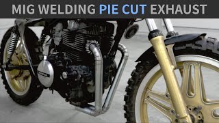 Building Custom Exhaust - Honda CB400 Cafe Racer Build E8·S2