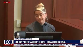 Amber Heard blames Johnny Depp for not paying her own $7M charity pledge  | LiveNOW from FOX