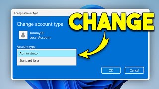 How to Change Administrator Account on Windows 11
