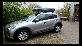 Mazda CX5 + Northline Tirol 420 Roofbox at YOURROOFBOX