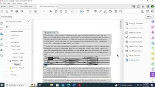 Learning Adobe Accessibility Correct the Regularity Failed