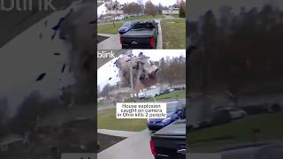 House explosion caught on camera in Ohio kills two people