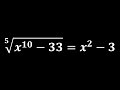 Can You Solve This Amazing Radical Equation? | An Easy Trick!