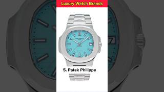Top 10 Luxury Watch Brands with Successful Marketing #shorts #watch #laxury #carryminati #trending