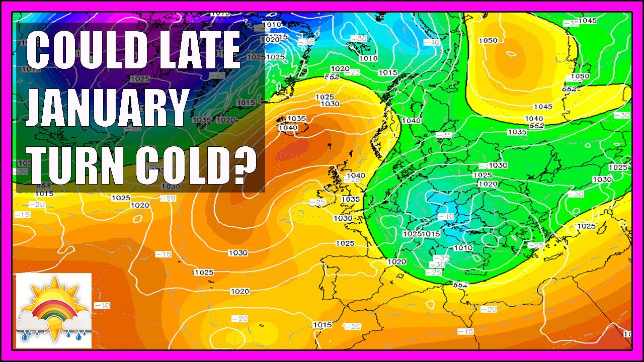 Ten Day Forecast: Could Late January Turn Colder? - YouTube