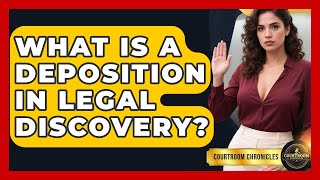 What Is a Deposition in Legal Discovery? | Courtroom Chronicles News