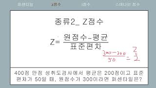 교육평가 17장 발표 1. 검사점수 2. 규준점수