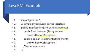 CS6650 Building Scalable Distributed Systems Week 4 Part 2 - Remote Method Invocation