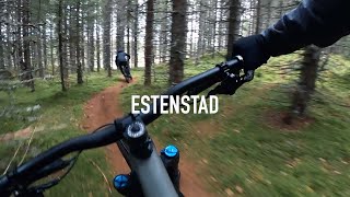 Shredding trails in Estenstadmarka